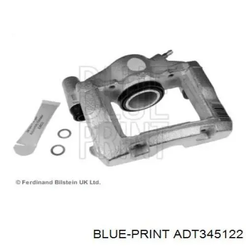 Суппорт тормозной задний правый ADT345122 Blue Print