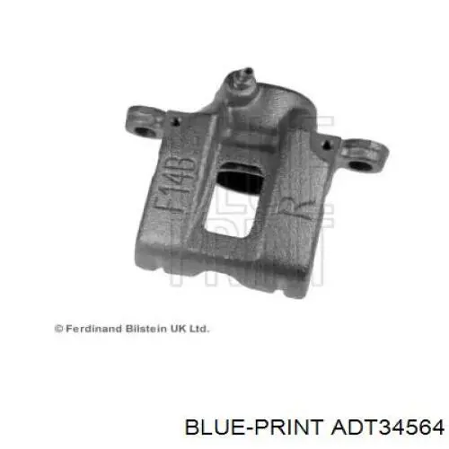 Суппорт тормозной задний правый ADT34564 Blue Print