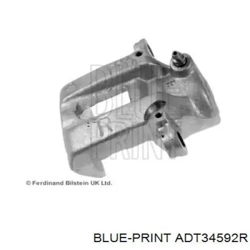 Суппорт тормозной задний левый ADT34592R Blue Print