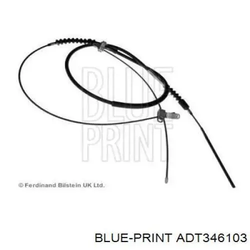 Задний трос ручника ADT346103 Blue Print