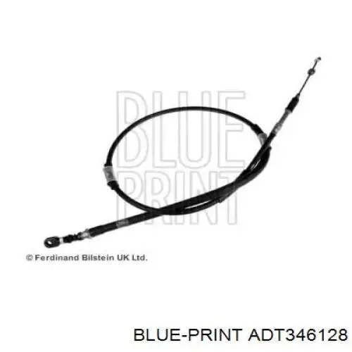 Трос ручника ADT346128 Blue Print