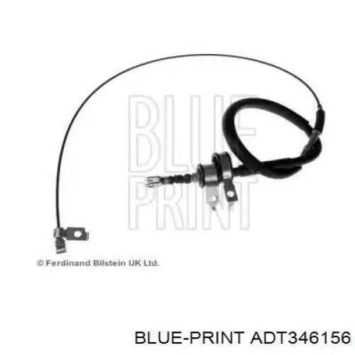 Трос ручника ADT346156 Blue Print