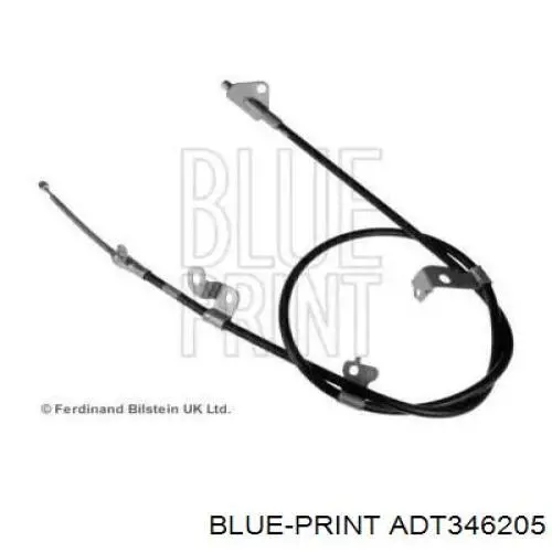 Задний правый трос ручника ADT346205 Blue Print