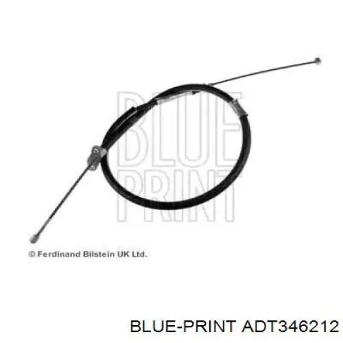 Задний правый трос ручника ADT346212 Blue Print