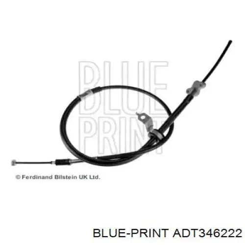 Задний правый трос ручника ADT346222 Blue Print