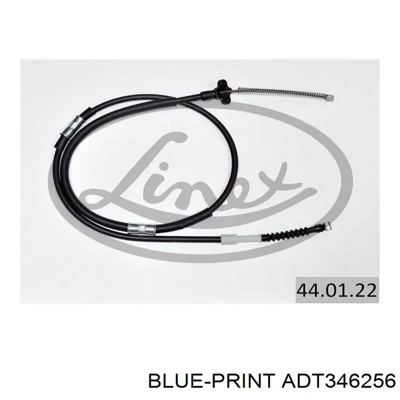 Трос ручного тормоза передний Blue Print ADT346256 цена, от 10.18 USD