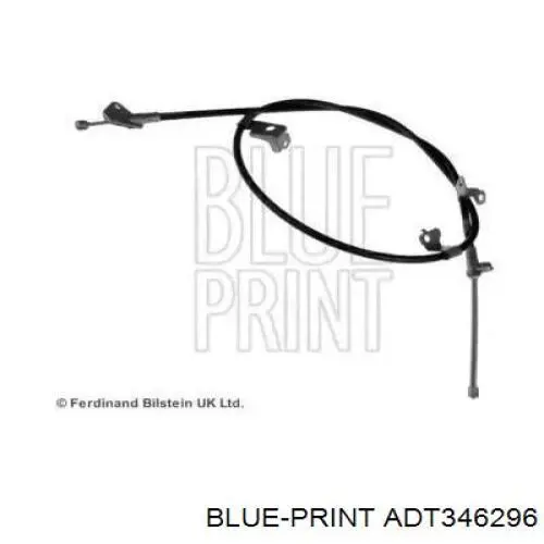 Задний правый трос ручника ADT346296 Blue Print