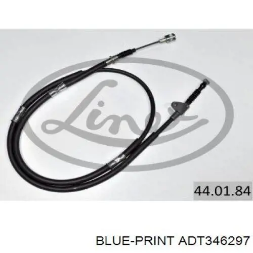 Трос ручного тормоза задний Linex 440184 цена, от 30.67 USD