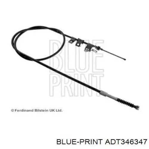 Задний правый трос ручника ADT346347 Blue Print