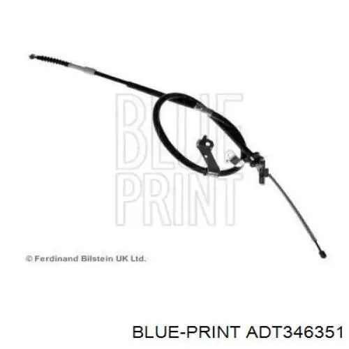 Задний правый трос ручника ADT346351 Blue Print