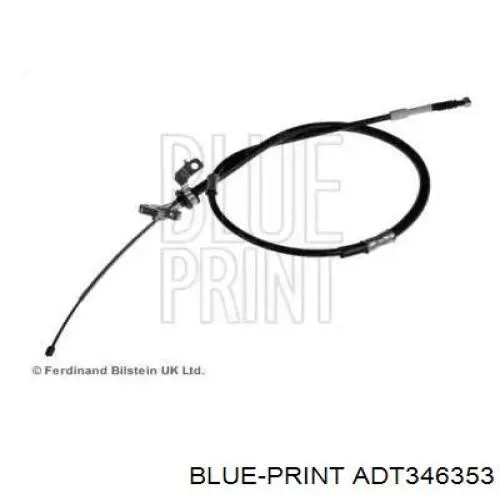 Задний правый трос ручника ADT346353 Blue Print