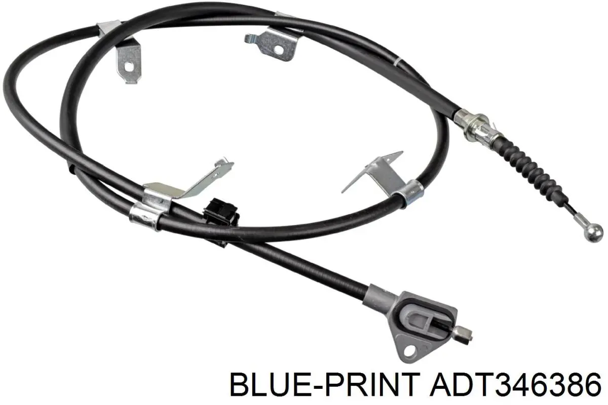 ADT346386 Blue Print трос ручного тормоза задний левый