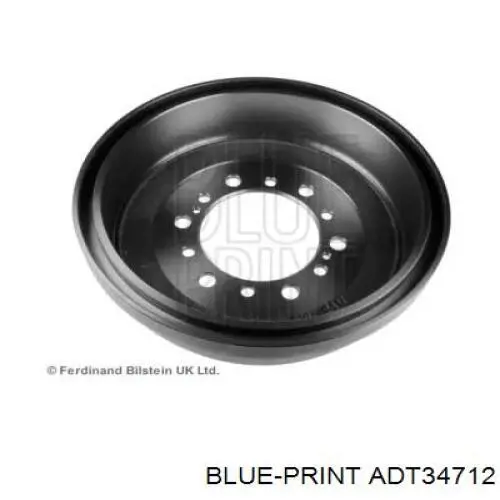 Тормозной барабан ADT34712 Blue Print