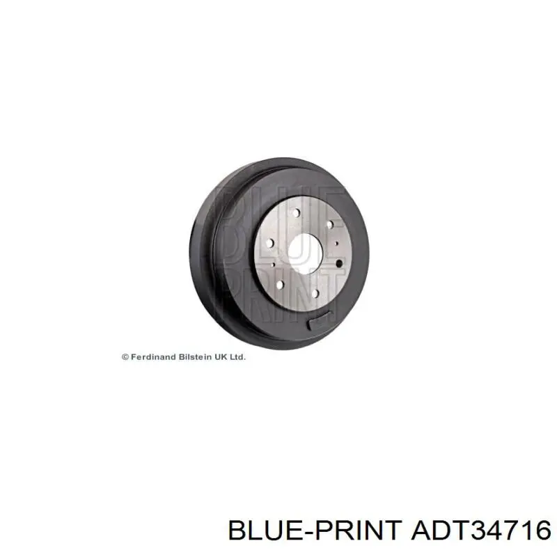 Тормозной барабан ADT34716 Blue Print