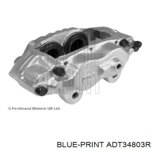 Суппорт тормозной передний левый ADT34803R Blue Print