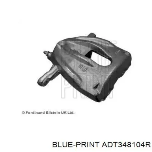 Суппорт тормозной передний правый ADT348104R Blue Print