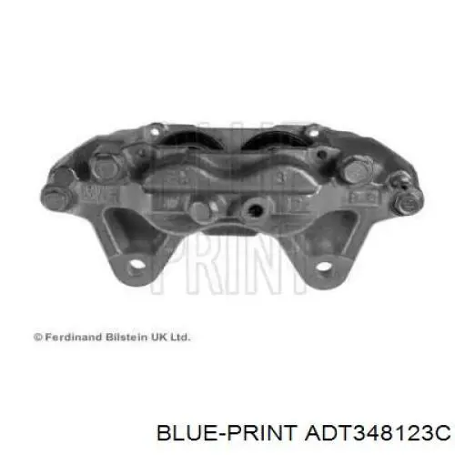 Суппорт тормозной передний левый ADT348123C Blue Print