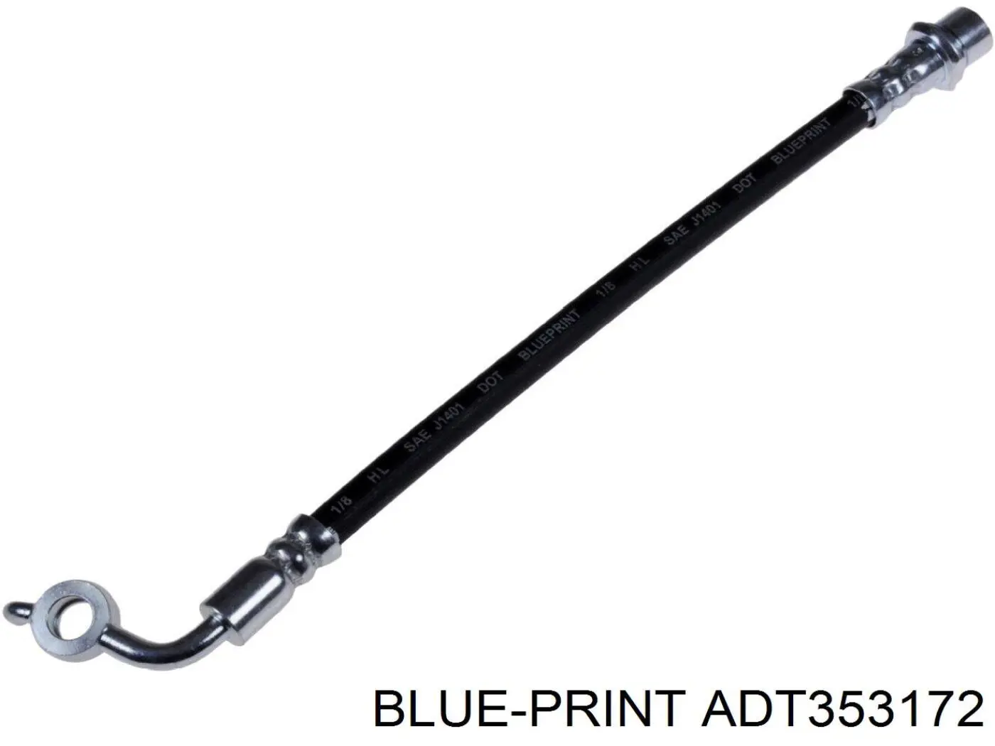Tubo flexible de frenos delantero derecho ADT353172 Blue Print