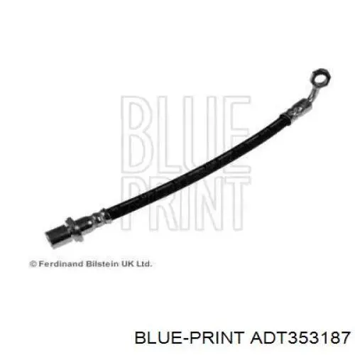 Шланг тормозной задний левый ADT353187 Blue Print