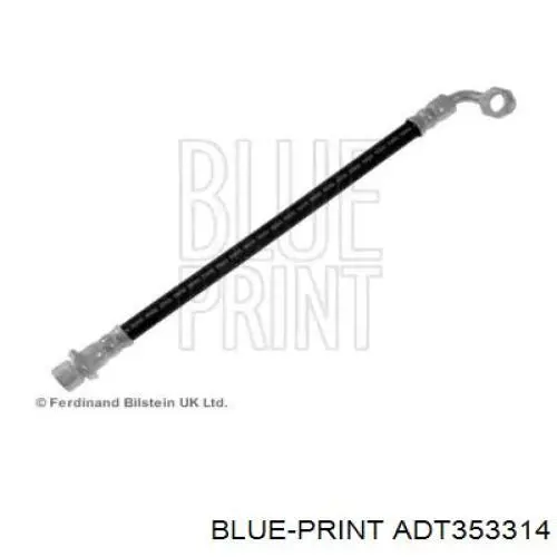 Шланг тормозной задний левый ADT353314 Blue Print