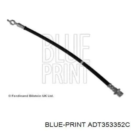 Задний тормозной шланг ADT353352C Blue Print