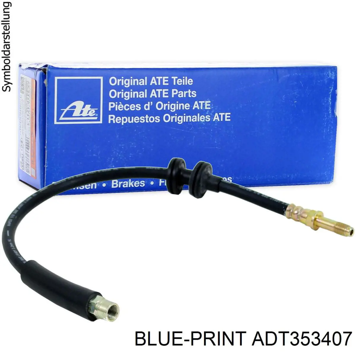Tubo flexible de frenos delantero derecho ADT353407 Blue Print