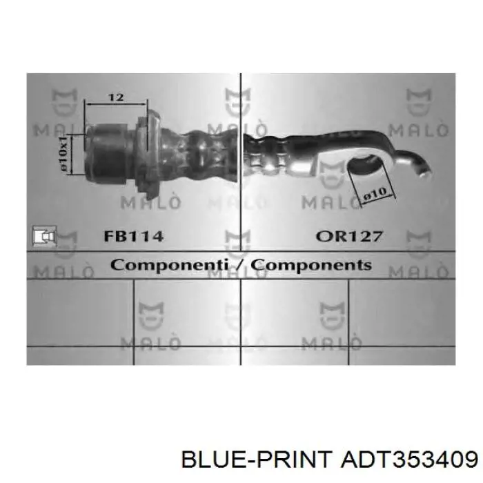 Тормозной шланг задний ABS SL6664 цена, от 11.45 USD