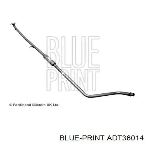 Центральная часть глушителя ADT36014 Blue Print