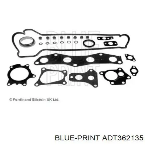 Верхний комплект прокладок двигателя ADT362135 Blue Print