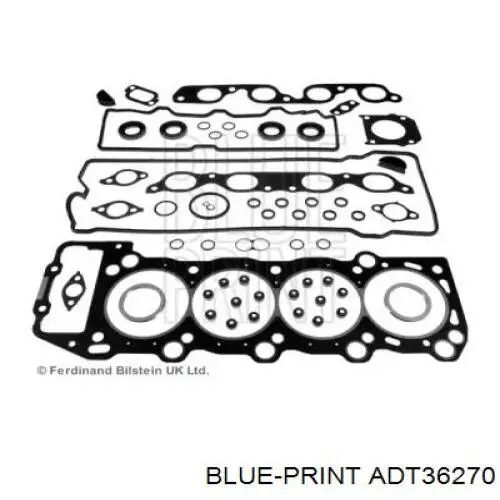 Верхний комплект прокладок двигателя ADT36270 Blue Print