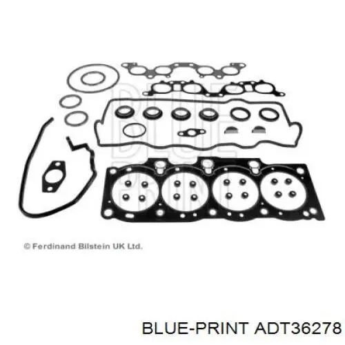 Верхний комплект прокладок двигателя ADT36278 Blue Print