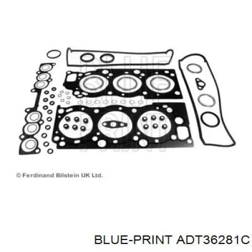 Верхний комплект прокладок двигателя ADT36281C Blue Print