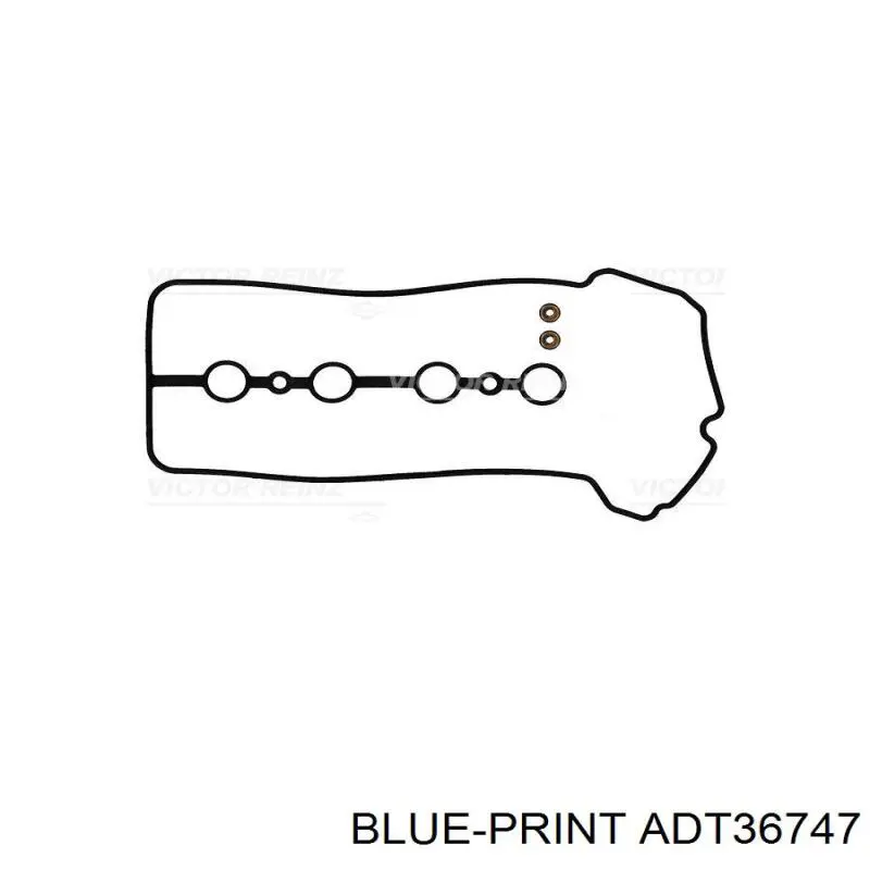 Junta de la tapa de válvulas del motor ADT36747 Blue Print
