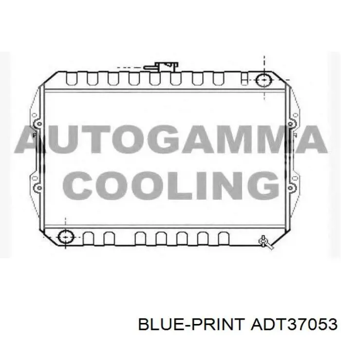Купить ADT37053 Blue Print Лямбда-зонд, датчик обедненной смеси