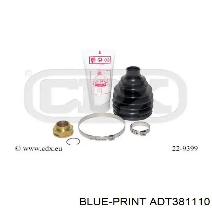 Купить ADT381110 Blue Print Пыльник гранаты внутренний, передней полуоси
