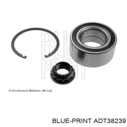 ADT38239 Blue Print Подшипник ступицы передней