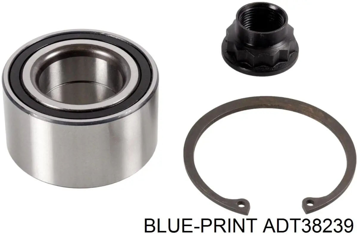 Cojinete de rueda delantero ADT38239 Blue Print