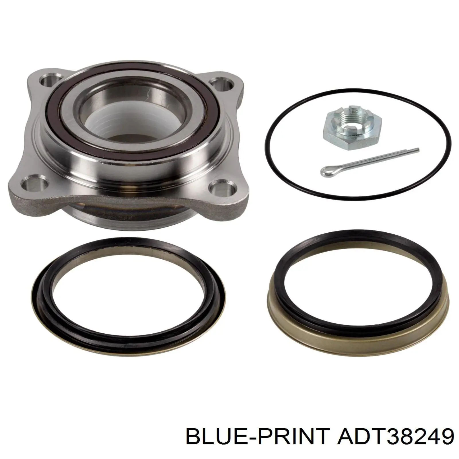 Cojinete de rueda delantero ADT38249 Blue Print