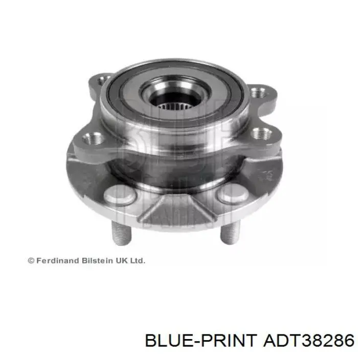 Ступица передняя ADT38286 Blue Print