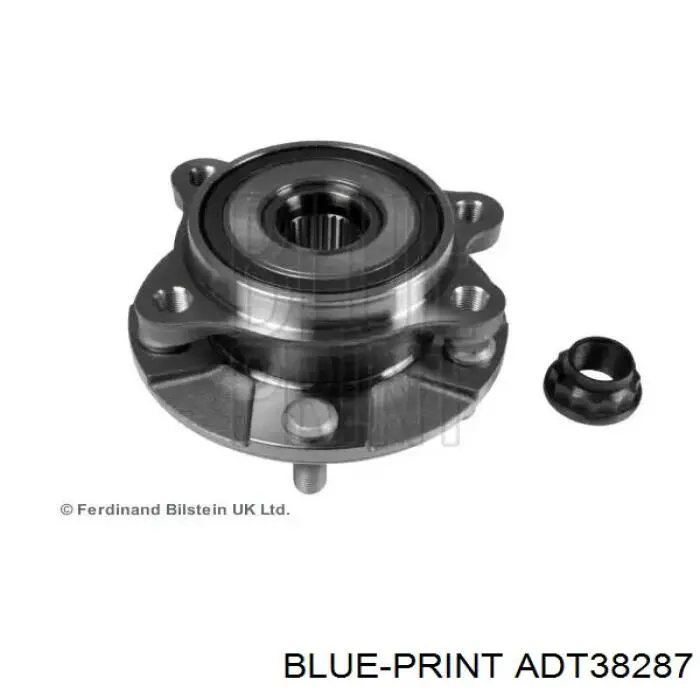 Ступица передняя ADT38287 Blue Print