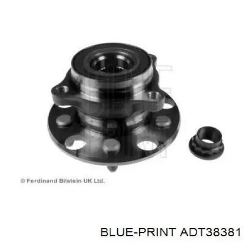 Ступица задняя ADT38381 Blue Print