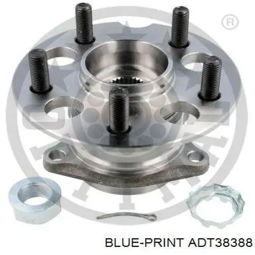 Задняя ступица ADT38388 Blue Print