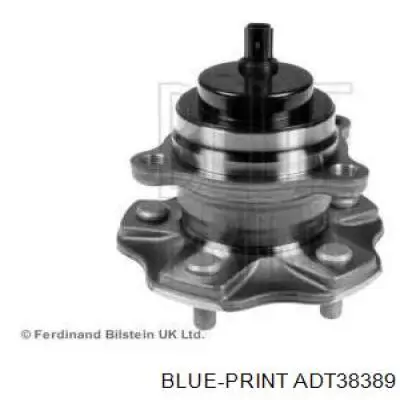 Ступица задняя ADT38389 Blue Print