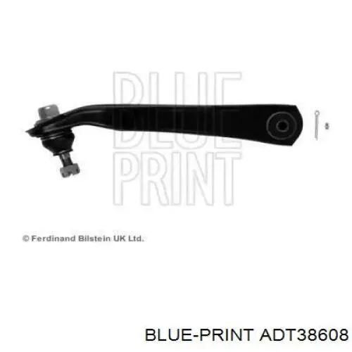 Рычаг передней подвески нижний левый ADT38608 Blue Print