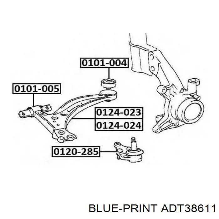Купить D200139 Dainton Нижняя шаровая опора