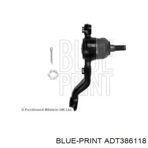 Нижняя правая шаровая опора ADT386118 Blue Print