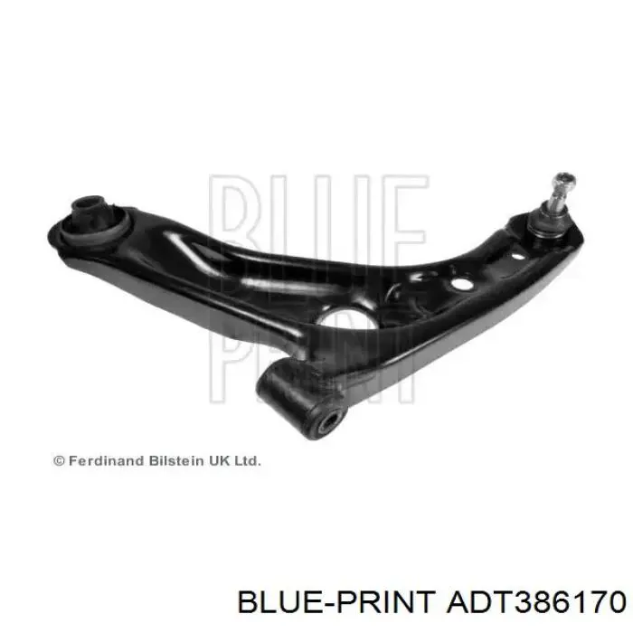 Рычаг передней подвески нижний левый ADT386170 Blue Print