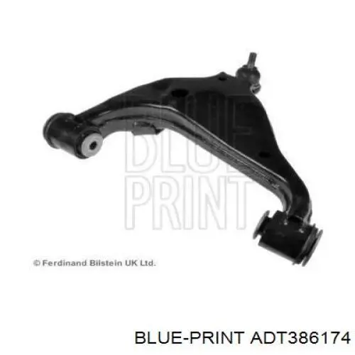 Рычаг передней подвески нижний правый ADT386174 Blue Print