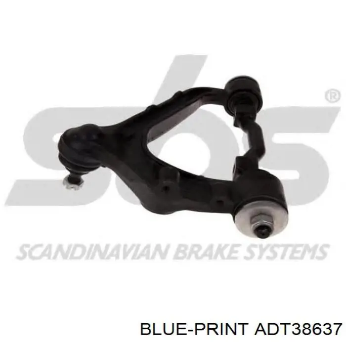 Рычаг передней подвески верхний левый ADT38637 Blue Print