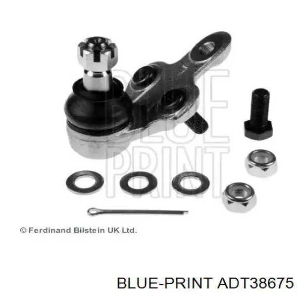 Нижняя левая шаровая опора ADT38675 Blue Print